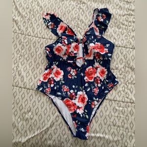 Shein plus one piece swimsuit, 4XL